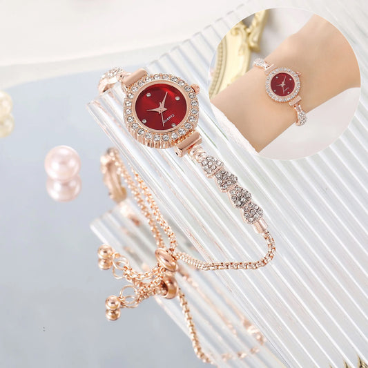 Luxurious bracelet watch for women fashion